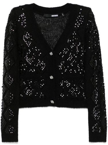 Cardigan à design brodé de sequins - ROTATE BIRGER CHRISTENSEN - Modalova