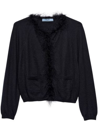 Prada cardigan en cachemire - Noir - Prada - Modalova
