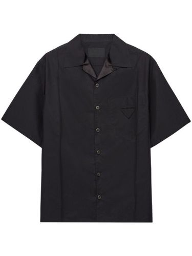 Chemise en coton technique à manches courtes - Prada - Modalova