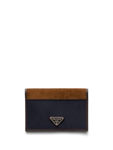 Porte-cartes à logo triangulaire - Prada - Modalova