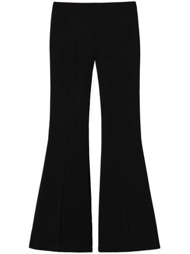 Pantalon en crêpe à coupe évasée - TWINSET - Modalova