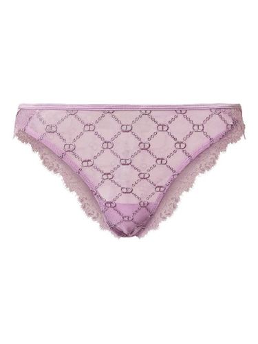 Culotte bordée de dentelle - TWINSET - Modalova