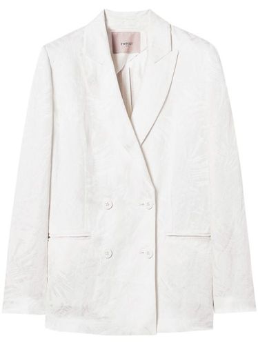 Blazer à design tissé - TWINSET - Modalova