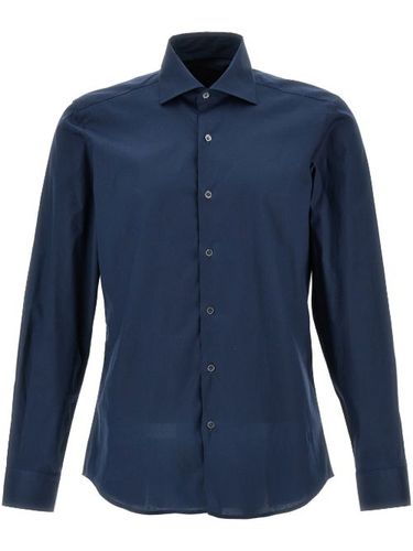 Fay chemise en coton - Bleu - Fay - Modalova