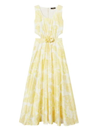 Robe longue à fleurs - TWINSET - Modalova