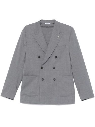 Blazer à boutonnière croisée - Manuel Ritz - Modalova