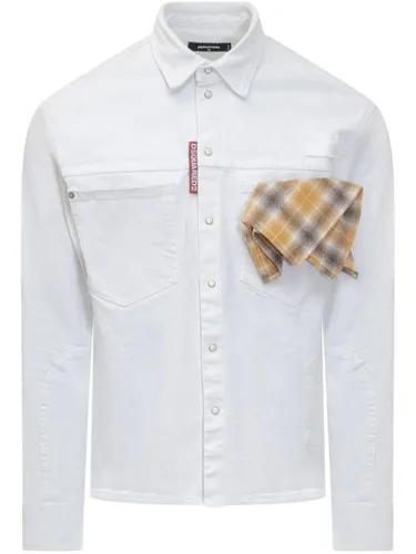 DSQUARED2 chemise Carpenter - Blanc - DSQUARED2 - Modalova