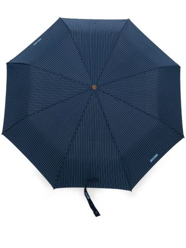 Parapluie à fines rayures - Moschino - Modalova