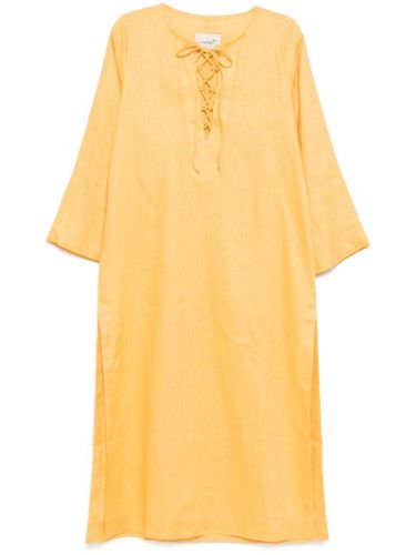 Robe en lin à taille nouée - Bambah - Modalova