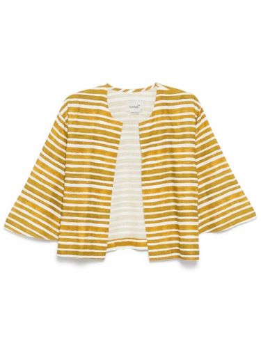 Bambah boléro à rayures - Jaune - Bambah - Modalova