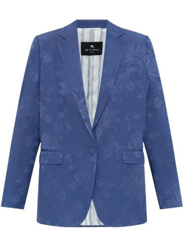 Blazer à motif floral en jacquard - ETRO - Modalova