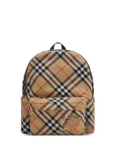 Petit sac à dos à carreaux - Burberry - Modalova