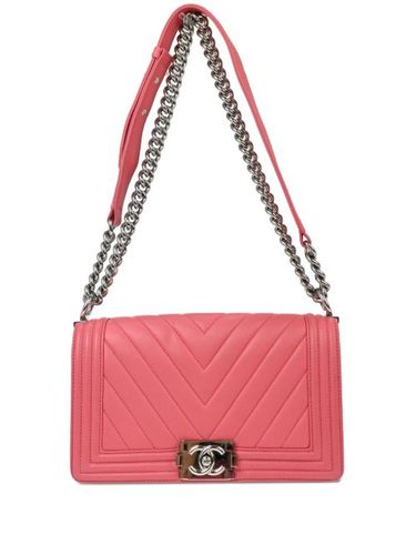 Sac porté épaule Boy Chanel médium (2016) - CHANEL Pre-Owned - Modalova