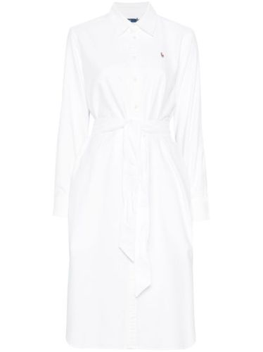 Robe mi-longue à broderie Polo Pony - Polo Ralph Lauren - Modalova