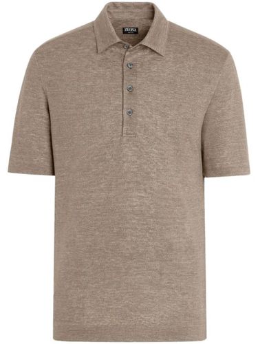 Zegna chemise Oasi Lino - Marron - Zegna - Modalova
