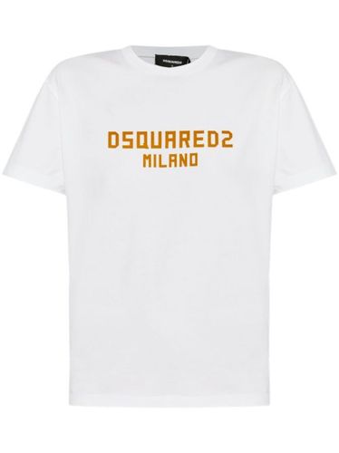 T-shirt à logo floqué - DSQUARED2 - Modalova