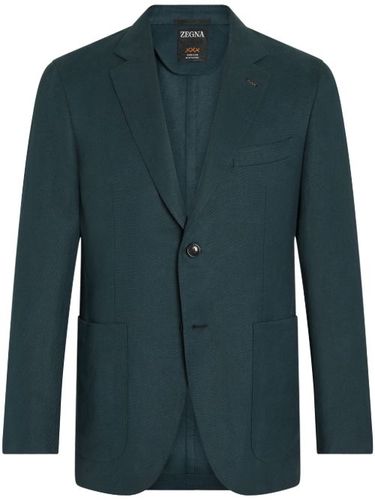 Zegna blazer en lin - Bleu - Zegna - Modalova