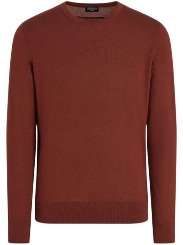 Pull chiné à col rond - Zegna - Modalova
