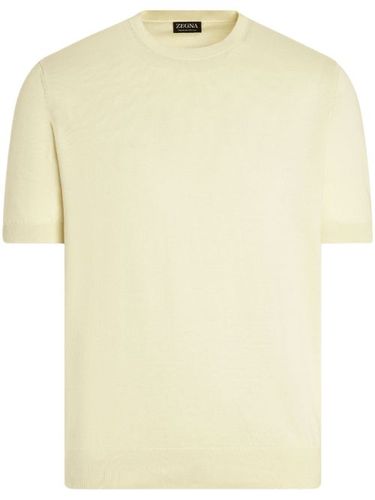 Zegna t-shirt en coton - Jaune - Zegna - Modalova