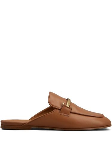 Tod's mules à plaque logo - Marron - Tod's - Modalova