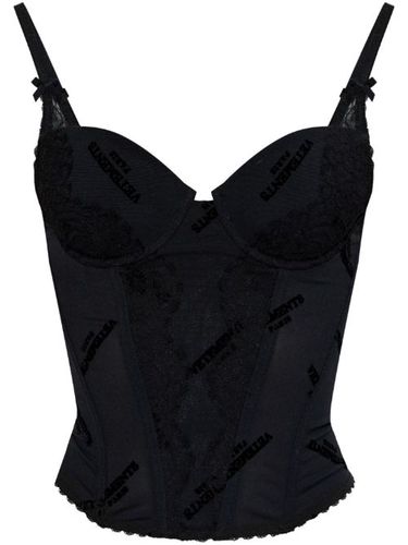 Corset à logo floqué - VETEMENTS - Modalova