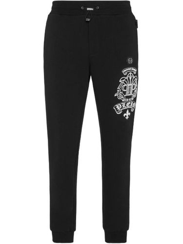 Pantalon de jogging fuselé à détail graphique - Philipp Plein - Modalova