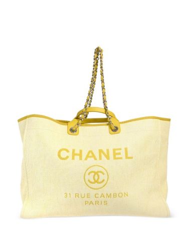 Grand sac porté épaule Deauville (2016) - CHANEL Pre-Owned - Modalova