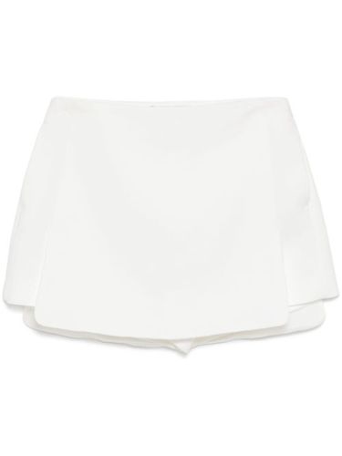 Jupe-short à rabat - Ermanno Scervino - Modalova