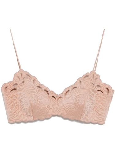 Haut à fleurs brodées - Ermanno Scervino - Modalova