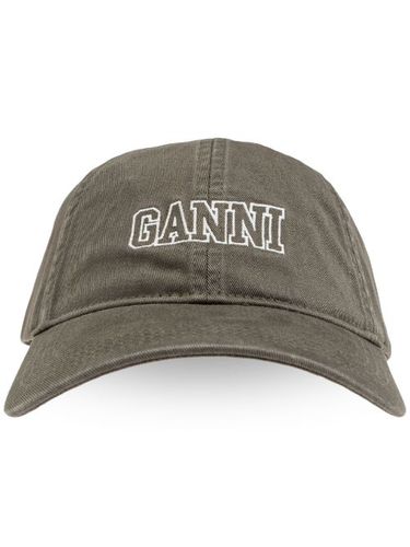 Casquette à logo brodé - GANNI - Modalova