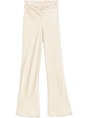 Pantalon en satin - Patrizia Pepe - Modalova