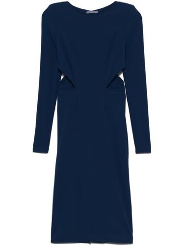 Robe mi-longue à découpe avant - Patrizia Pepe - Modalova
