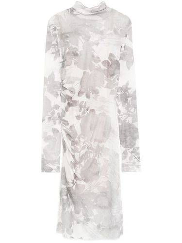 Robe courte à fleurs - Patrizia Pepe - Modalova