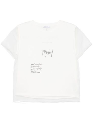 T-shirt à design superposé - Patrizia Pepe - Modalova