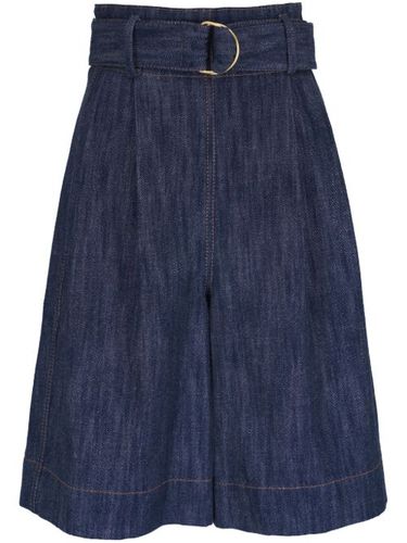 Short en jean à taille haute - Akris Punto - Modalova