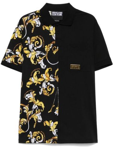 Polo à imprimé Barocco - Versace Jeans Couture - Modalova