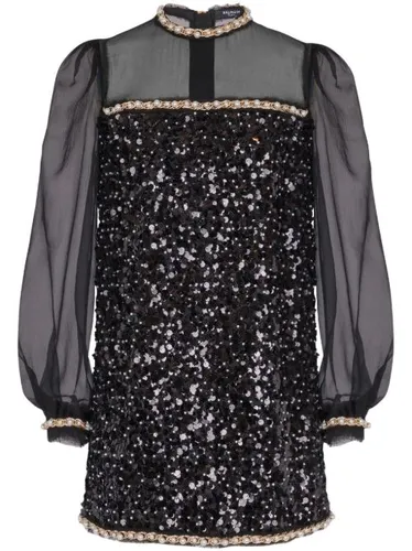 Balmain robe à sequins - Noir - Balmain - Modalova