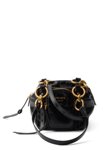 Mini sac à main en cuir - Prada - Modalova