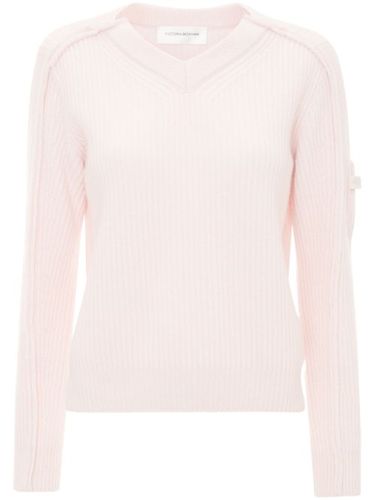 Pull à col v - Victoria Beckham - Modalova