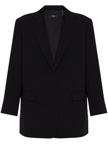 Theory blazer en crêpe - Noir - Theory - Modalova