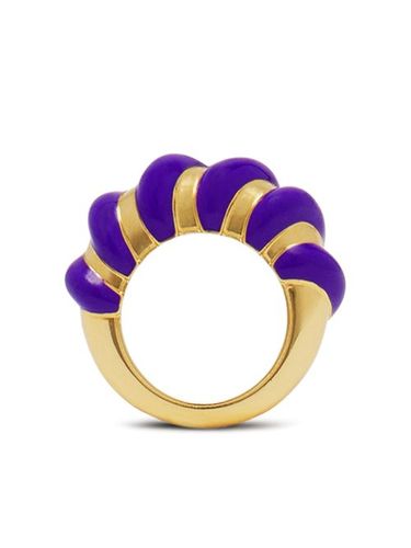 Lanvin bague à détail 3D - Or - Lanvin - Modalova