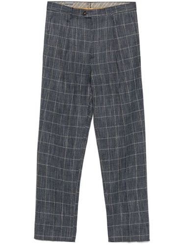 ETRO pantalon à carreaux - Bleu - ETRO - Modalova