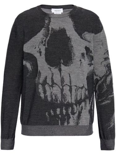 Pull en maille intarsia - Alexander McQueen - Modalova