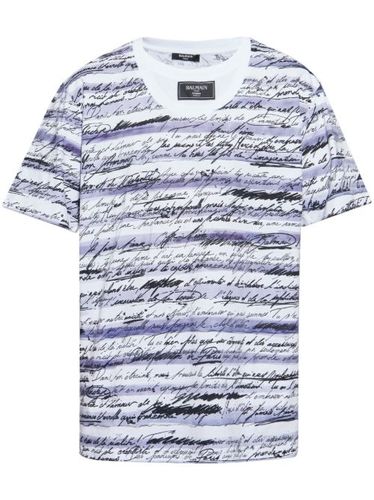 Balmain t-shirt Love Letter - Blanc - Balmain - Modalova