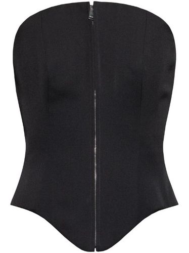 Haut-corset à fermeture zippée - Alexander McQueen - Modalova
