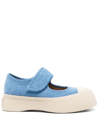 Marni baskets en jean - Bleu - Marni - Modalova