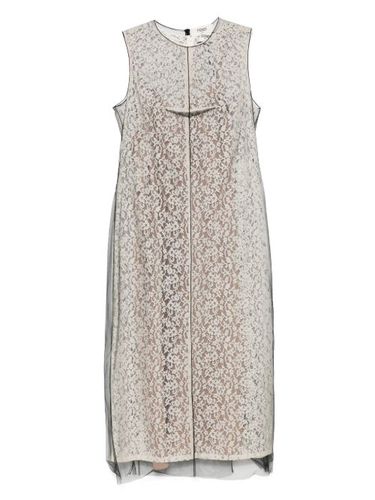 Robe mi-longue en dentelle - FENDI - Modalova