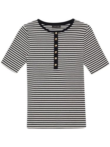 ANINE BING t-shirt Alessia - Noir - ANINE BING - Modalova