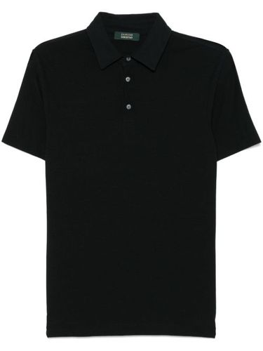 Zanone polo en jersey - Noir - Zanone - Modalova