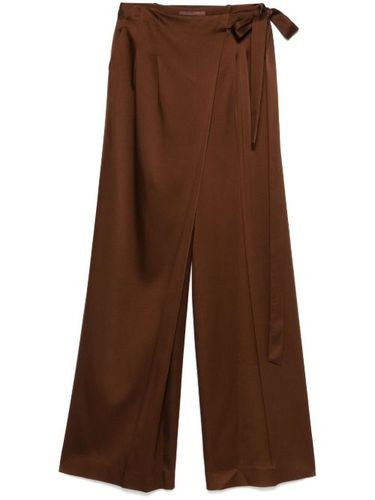 Pantalon à taille nouée - Ermanno Scervino - Modalova
